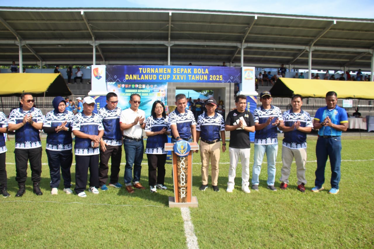 Turnamen sepak bola tahunan World Cup yang diselenggarakan oleh Lanud Dhomber Balikpapan resmi digelar / IST