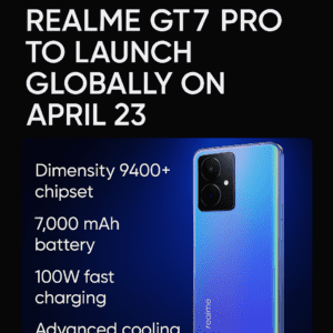 , Realme kini bersiap merilis perangkat flagship terbaru, Realme GT7, yang dijadwalkan meluncur pada akhir April 2025 / AI