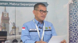 Sekretaris Ditjen Penyelenggaraan Haji dan Umrah Kemenag, Arfi Hatim / Kemenag