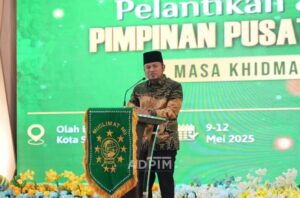Gubernur Kaltim Rudy Mas’ud bersama Wakil Gubernur Seno Aji menghadiri Malam Ta’aruf Pelantikan dan Rapat Kerja Nasional (Rakernas) Pimpinan Pusat Muslimat Nahdlatul Ulama (NU) periode 2025–2030