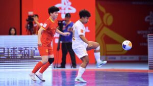 Tim Nasional Futsal Putri Indonesia di ajang AFC Women’s Futsal Asian Cup 2025 / PSSI