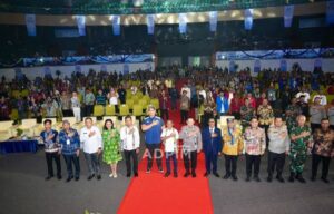 Kongres XXXIX Gerakan Mahasiswa Kristen Indonesia (GMKI) yang digelar di Plenary Hall Kompleks Gelora Kadrie Oening, Samarinda, pada Sabtu, 17 Mei 2025 / Pemprov Kaltim