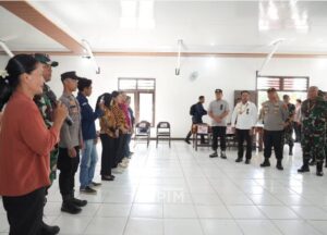 Saat meninjau kesiapan PSU Mahakam Ulu / Pemprov Kaltim