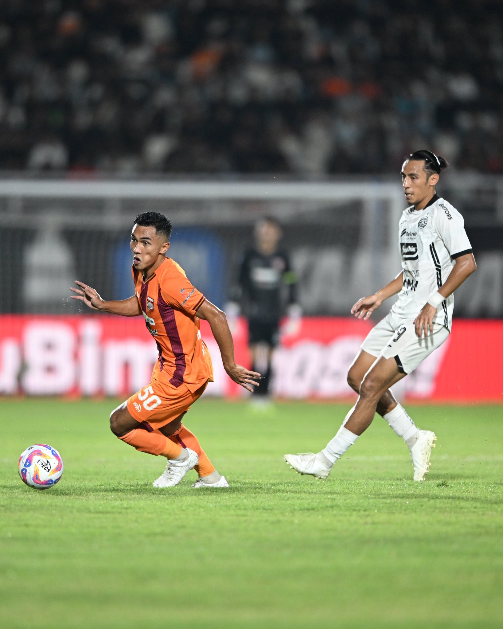 Laga Borneo FC vs Persija Jakarta yang berakhir 1-0 / twitter Borneo FC