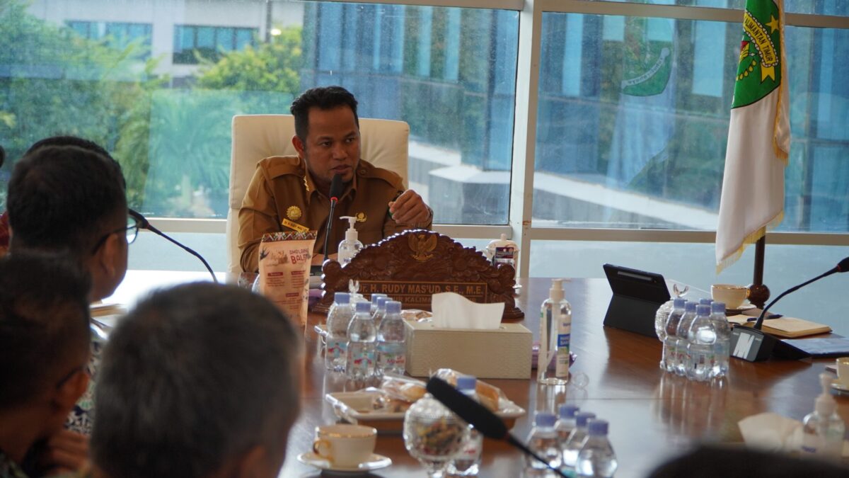 Gubernur Kaltim, Rudy Mas’ud mendukung PLN