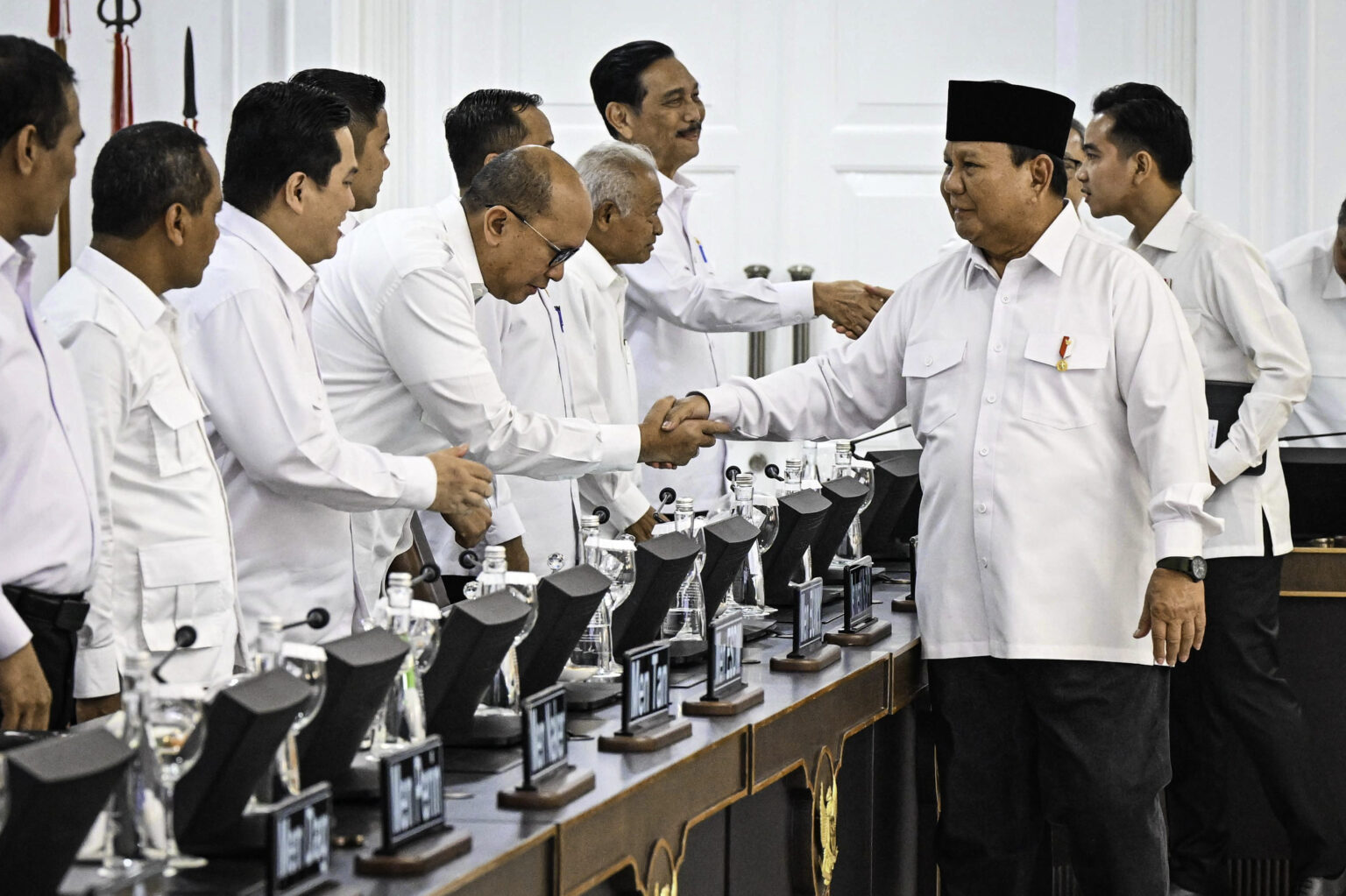 Presiden Prabowo dalam Sidang Kabinet Paripurna di Istana Kepresidenan Jakarta, Senin, 5 Mei 2025 kemarin / Setpres