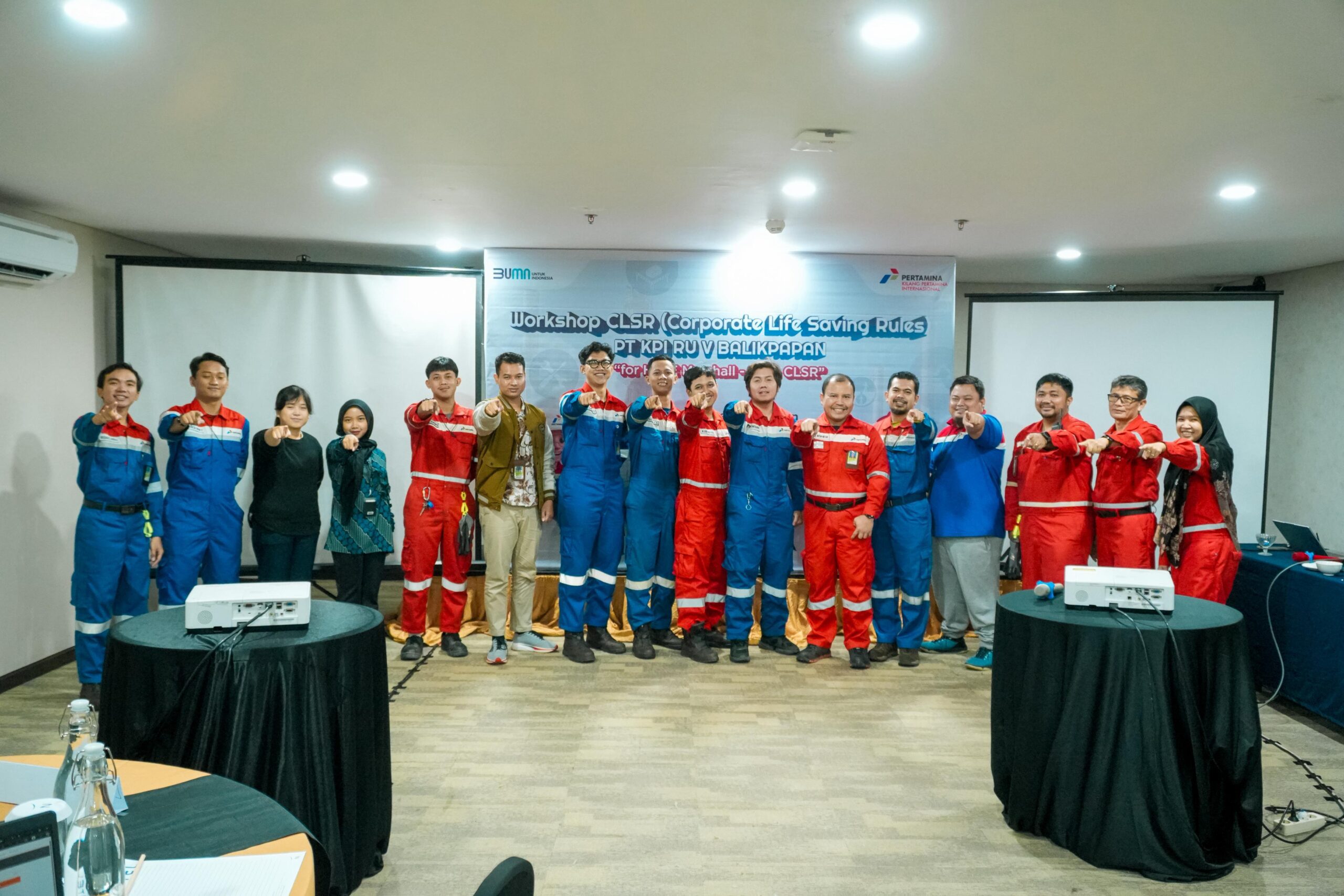 PT KPI Unit Balikpapan menggelar workshop bertajuk “HSSE Marshall Duta CLSR”, pada 14–15 Mei 2025 di Hotel Novotel Balikpapan. Foto: PT KPI Unit Balikpapan