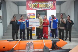 PT Kilang Pertamina Internasional (KPI) Unit Balikpapan melakukan penyerahan bantuan sarana dan prasarana kepada Badan Penanggulangan Bencana Daerah (BPBD) Kota Balikpapan, Jumat (30/5/25)