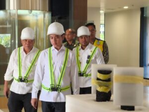 Dalam kunjungannya ke Ibu Kota Nusantara (IKN), Wakil Presiden (Wapres) Gibran Rakabuming Raka, meninjau sejumlah titik pembangunan prioritas / Polda Kaltim