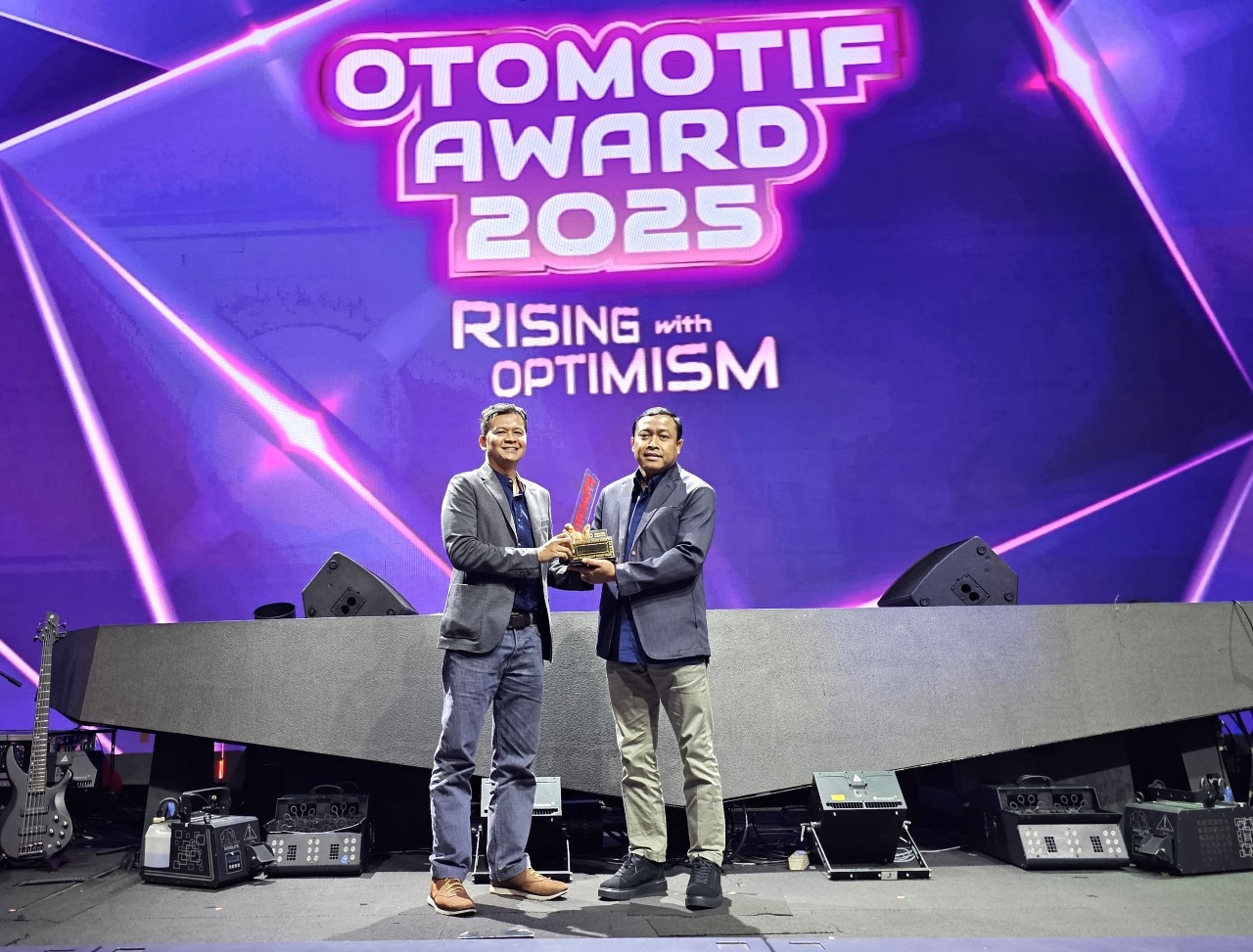 AEROX ALPHA “TURBO” sukses menyabet gelar Bike of The Year 2025 di ajang Otomotif Award 2025, pada Selasa (27/5/25) di Black Owl, Kelapa Gading, Jakarta.