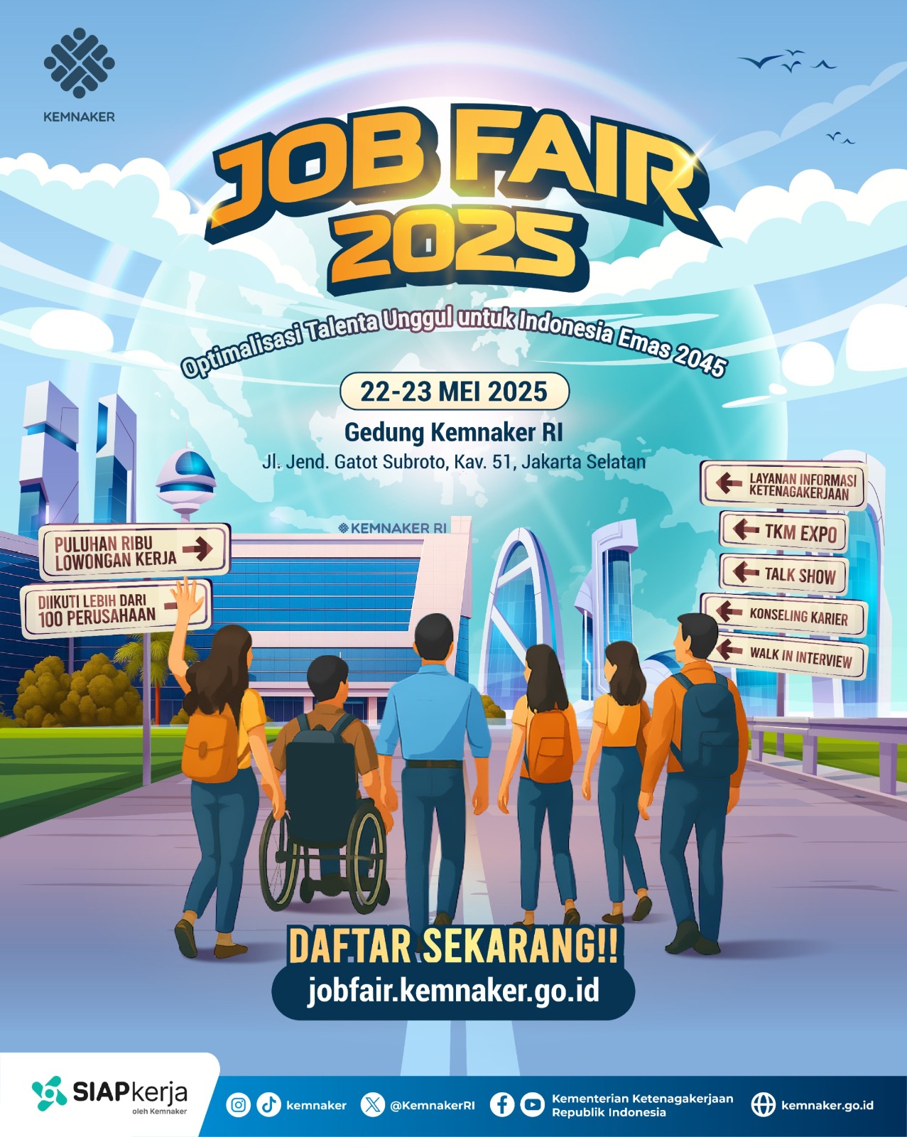 Job Fair Kemnaker 2025 / Kenaker