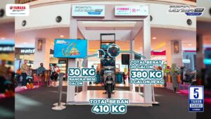 Yamaha Gear Ultima 125 kini resmi menyapa warga Balikpapan.