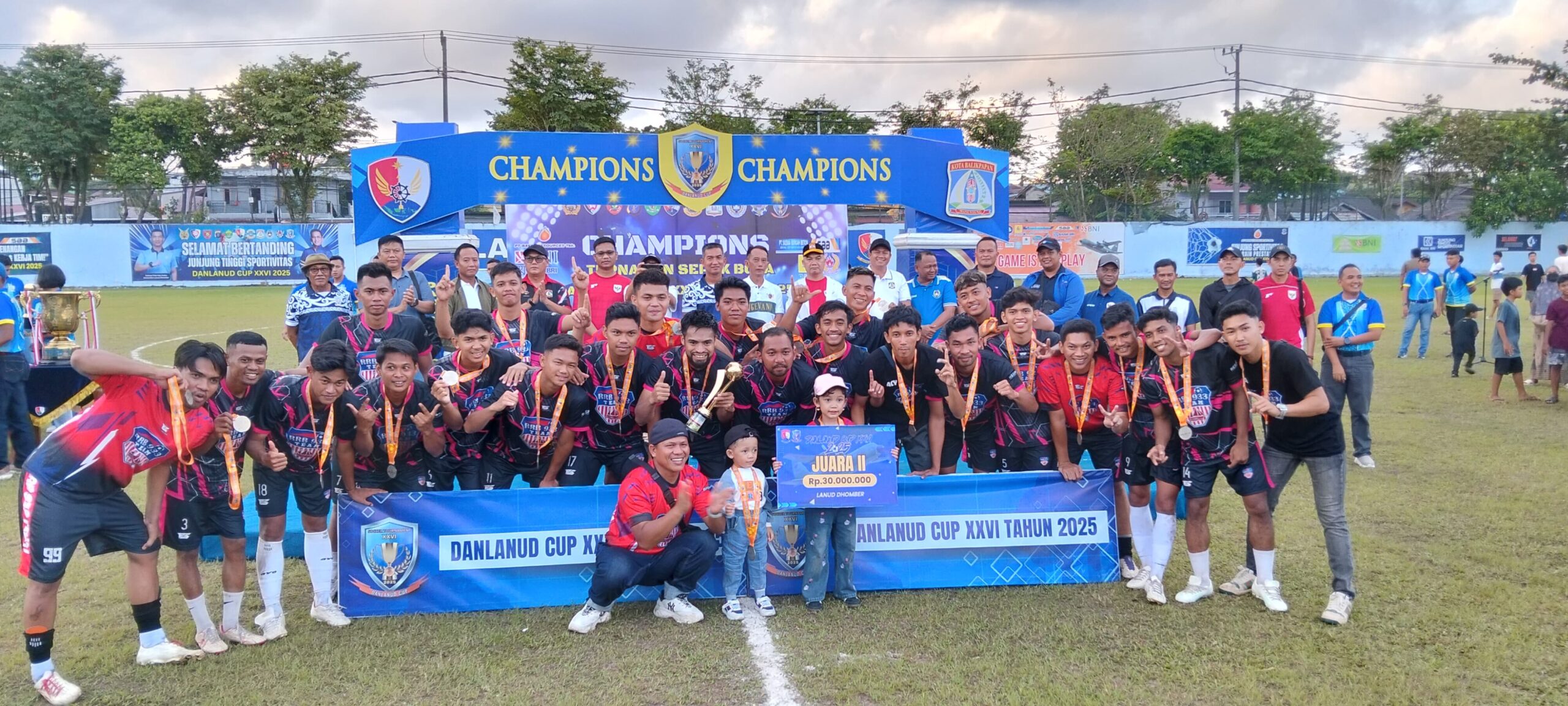 Bilqis FC berhasil juara setelah menang dramatis