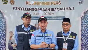 Dirjen Penyelenggaraan Haji dan Umrah (PHU) Kementerian Agama (Kemenag) Hilman Latief