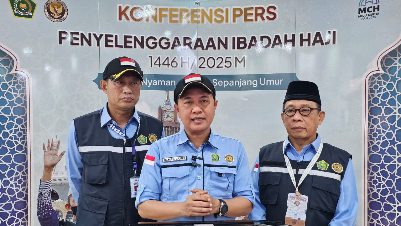 Dirjen Penyelenggaraan Haji dan Umrah (PHU) Kementerian Agama (Kemenag) Hilman Latief