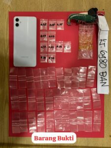 Barang bukti yang diamankan / Polda Kaltim
