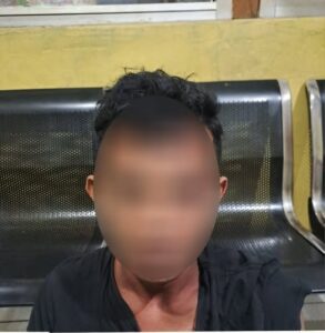 Pelaku yang diamankan /Polda Kaltim