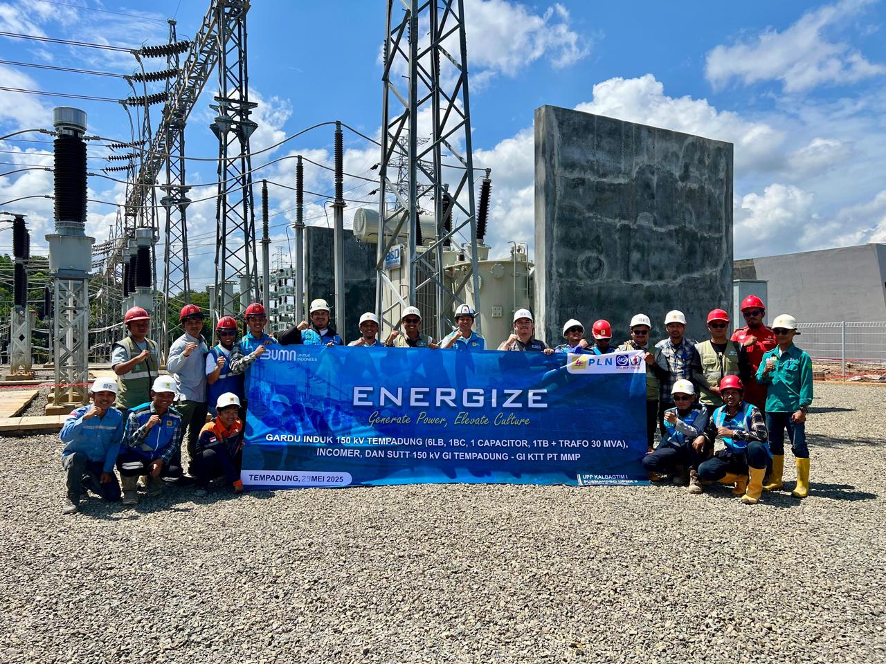 PLN sukses mengaktifkan Gardu Induk (GI) 150 kV Tempadung lengkap dengan jaringan Incomer dari Kariangau–Petung digelar Kamis, (29/5/25)