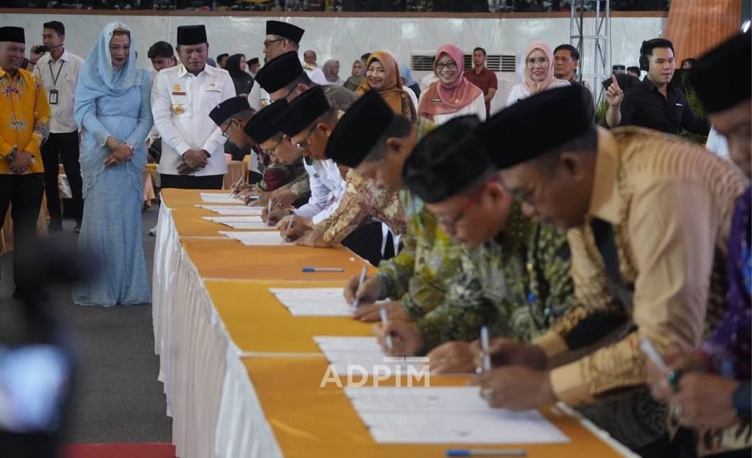 Penyerahan dua program, kepada penerima manfaat dilaksanakan pada Rabu (25/6/2025) di GOR Kadrie Oening Samarinda / Pemprov Kaltim