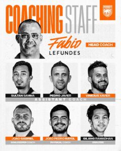 Tim Kepelatihan Borneo FC Samarinda / twitter klub