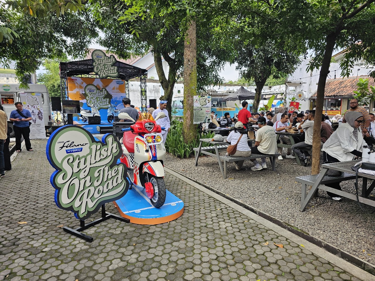 Event Grand Filano Stylish On The Road (SOTR) season kedua yang digelar Minggu (15/6). Foto: Yamaha