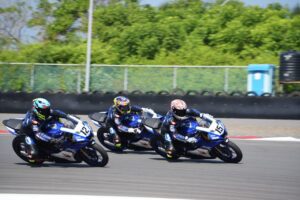 Gelaran Idemitsu BLU CRU Yamaha Sunday Race 2025 di Mandalika, Minggu (15/6/2025).