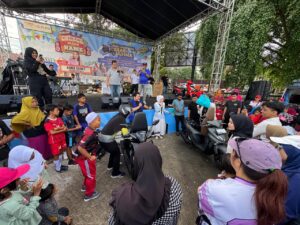 Event Grebek Pasar Rame di Karang Paci, Samarinda, 21-22 Juni 2025, membawa banyak hiburan seru dan memperkenalkan Yamaha G Ultima.