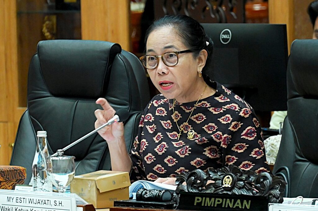 Wakil Ketua Komisi X DPR RI, My Esti Wijayanti / DPR