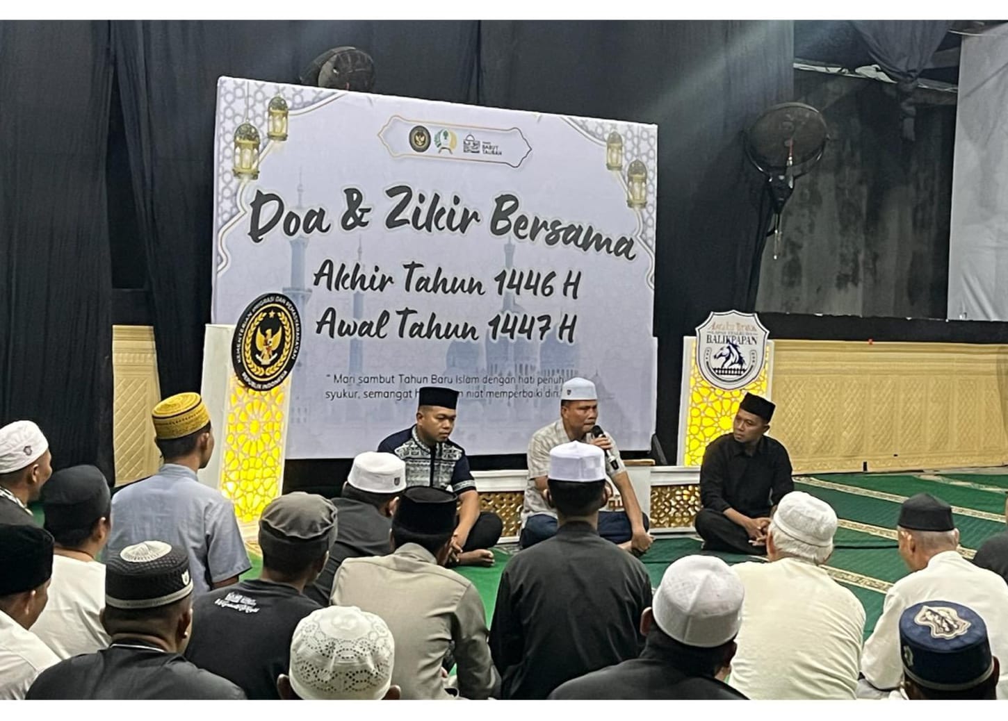 Lembaga Pemasyarakatan (Lapas) Kelas IIA Balikpapan menggelar kegiatan doa dan zikir bersama di Masjid Babut Taubah, Kamis (26/6/2025).
