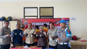 Barang bukti narkoba yang dimusnahkan