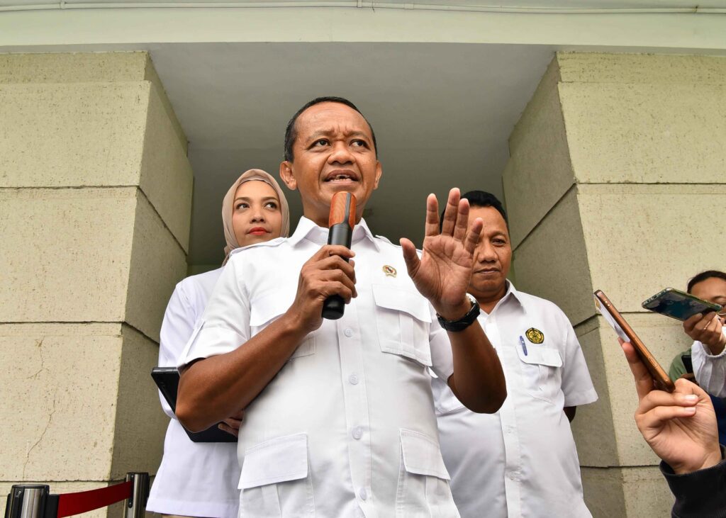 Menteri Energi dan Sumber Daya Mineral (ESDM) Bahlil Lahadalia / Kementerian ESDM