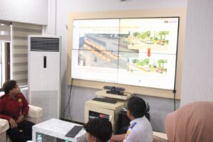 Usai melakukan aksi demo, para mahasiswa melakukan bertemu Pemerintah Kota (Pemkot) Balikpapan