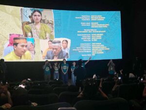 Roadshow film "Jodoh 3 Bujang" di bioskop XXI E-Walk Balikpapan, Selasa (24/6/2025)