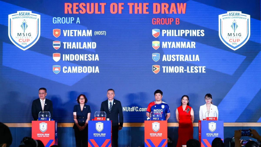 Hasil drawing resmi yang dilakukan AFF di Hanoi, Vietnam, pada Senin (9/6/2025).