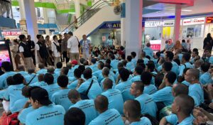 Para WNI yang Dipulangkan oleh KJRI Johor Bahru Tiba di Pelabuhan Internasional Batam Center, Kamis (12/6/2025) (Foto: KJRI Johor Bahru)