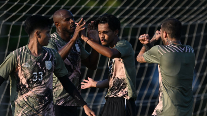 Skuat Borneo FC menjalani pemusatan latihan di Yogyakarta / Borneo FC