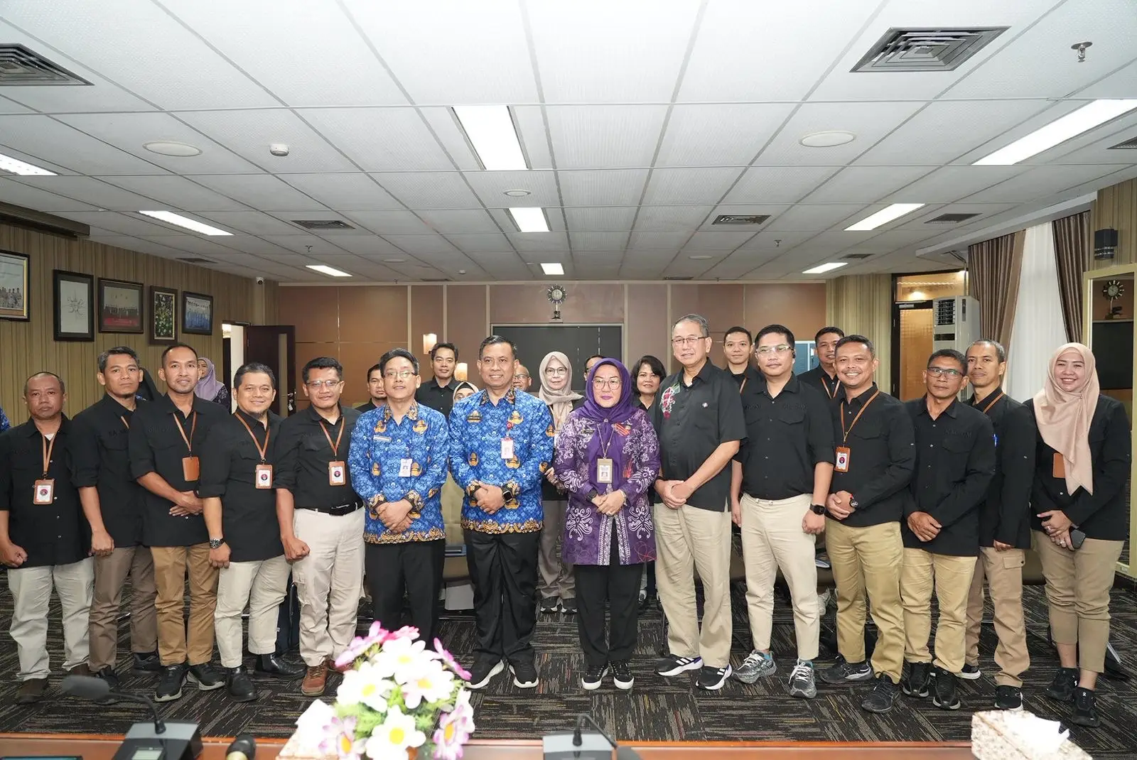 Pelatihan Kepemimpinan Administrator (PKA) Angkatan XII dari Badan Pengembangan Sumber Daya Manusia (BPSDM) Kaltim menjalani studi lapangan (stula) di Pemerintah Kota Bontang, pada 17–19 Juli 2025. / Pemprov Kaltim