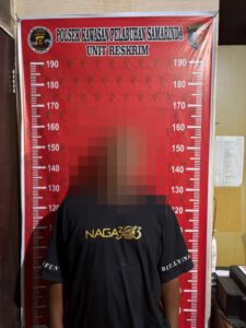 Pelaku pencurian Jangkar Seberat 300 Kg / Polda Kaltim