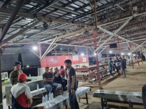 Personil polresta Samarinda saat tiba di lokasi / Polda Kaltim