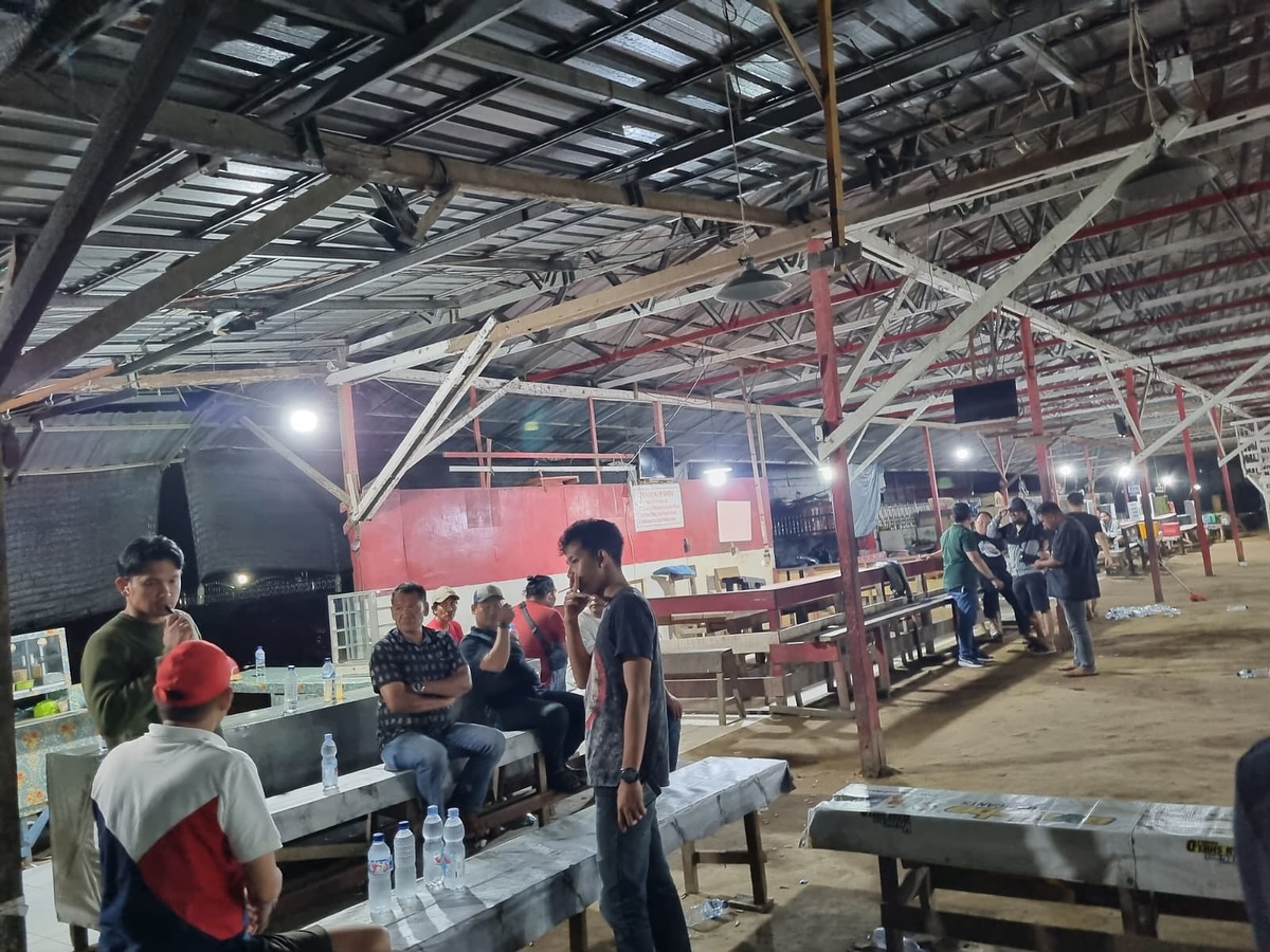 Personil polresta Samarinda saat tiba di lokasi / Polda Kaltim