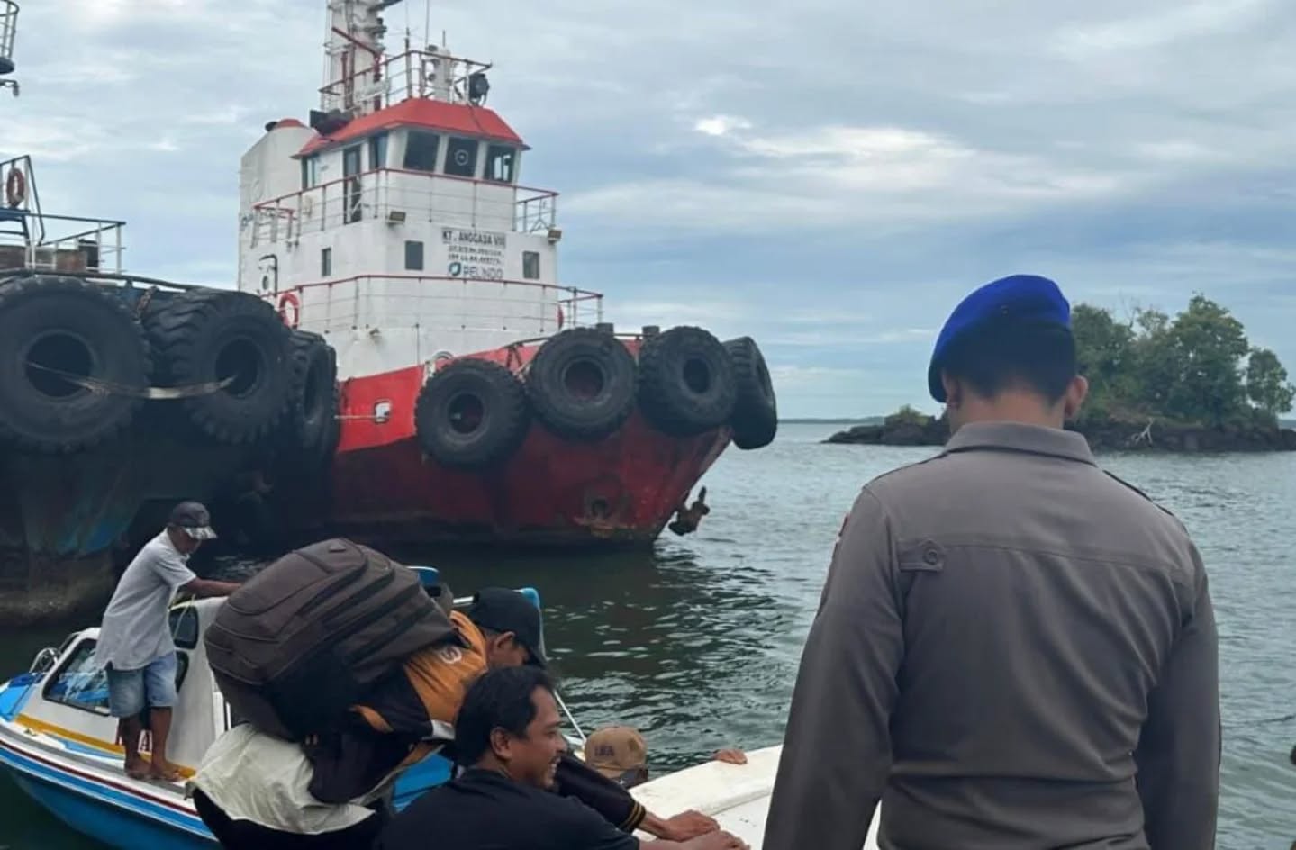 Satuan Polisi Perairan dan Udara (Sat Polairud) Polresta Balikpapan meningkatkan intensitas patroli laut dan pengawasan lalu lintas perairan / Polda Kaltim