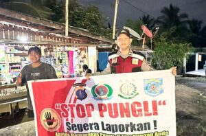 Polsek Muara Komam, jajaran Polres Paser, intensif melakukan patroli dialogis di berbagai titik strategis wilayah hukumnya / Polda Kaltim