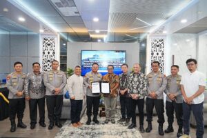 Kapolda Kaltim Irjen Pol Endar Priantoro, secara resmi melakukan penandatanganan persetujuan desain pembangunan Markas Komando Polrestabes Khusus IKN / Polda Kaltim