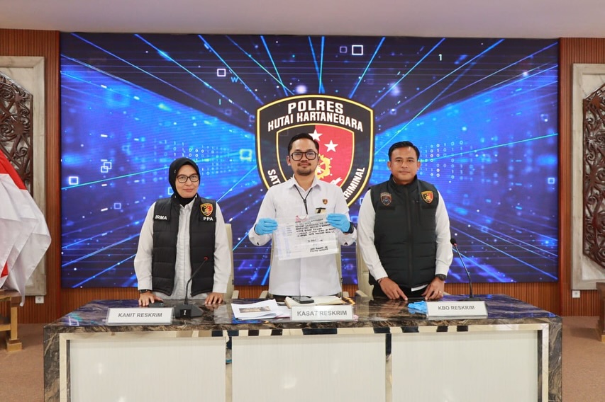 Barang bukti yang diamankan Polres Kukar / Polda Kaltim