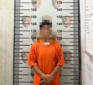 Pelaku yang diamankan Polres Mahakam Ulu /Polda Kaltim
