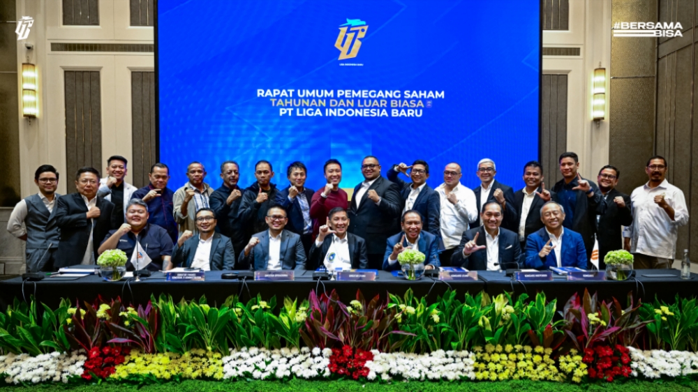 Rapat Umum Pemegang Saham (RUPS) PT Liga Indonesia Baru (LIB) di Jakarta / LIB
