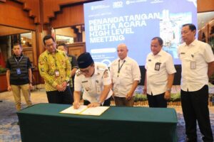 TP2DD Kota Balikpapan menggelar High Level Meeting (HLM) dengan tema “Perluasan Ekosistem Digital Melalui Elektronifikasi Daerah”