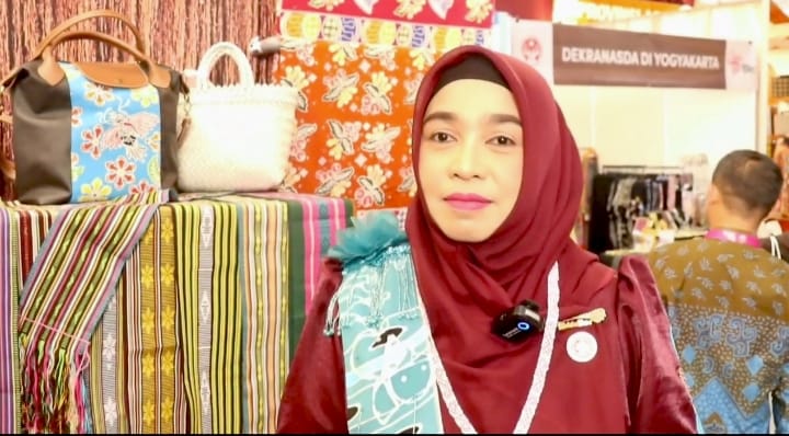 Maluku Utara tampil memikat di arena pameran kerajinan Dekranasda yang digelar di Balikpapan.