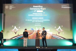 PT Kilang Pertamina Internasional (KPI) unit Balikpapan berhasil berhasil meraih penghargaan Indonesia Social Responsibility Award (ISRA) 2025 untuk kategori Education berkat Program KAPABEL.