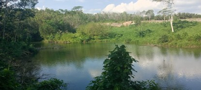Lubang tambang milik PT MHU yang menjadi lokasi ditemukannya korban / Jatam Kaltim